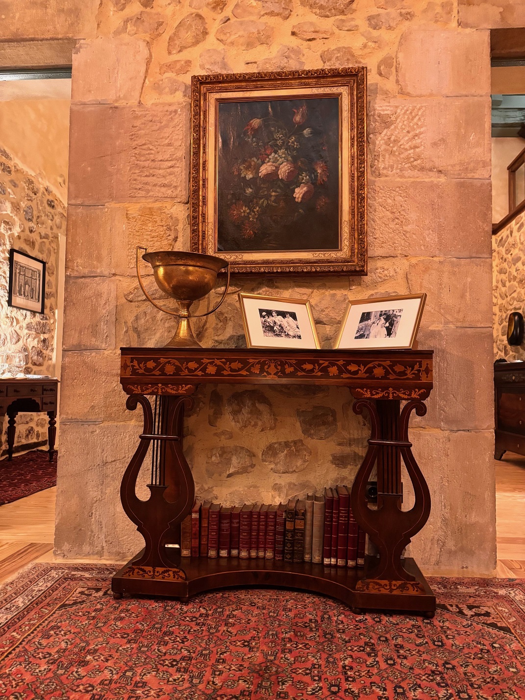 Salon principal, detalle